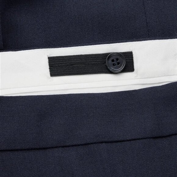 NWT COS Navy Wool Straight-Leg Pants Size 6! - Picture 5 of 14